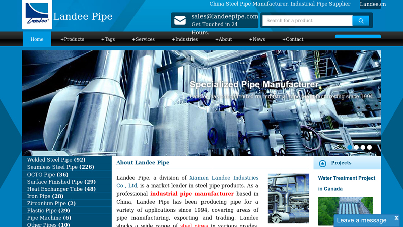 Image of China Steel Pipe Manufacturer, Industrial Pipe Supplier