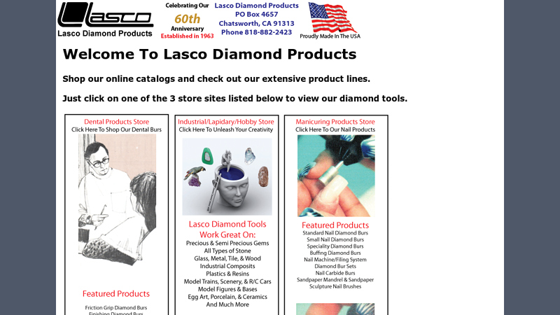 Lasco Diamond Products Home Page