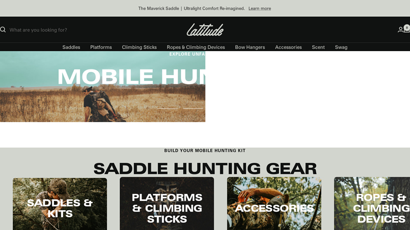 Hunting Saddles & Mobile Hunting Gear | Latitude Outdoors