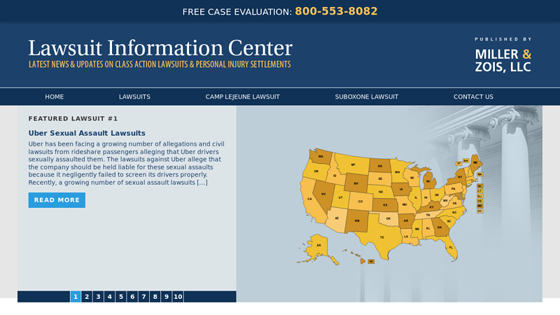 Lawsuit Information Center  Published by Personal Injury Lawyers Discussing Auto and Truck Accidents, Medical Malpractice and Products Liability Issues - Miller & Zois, LLC