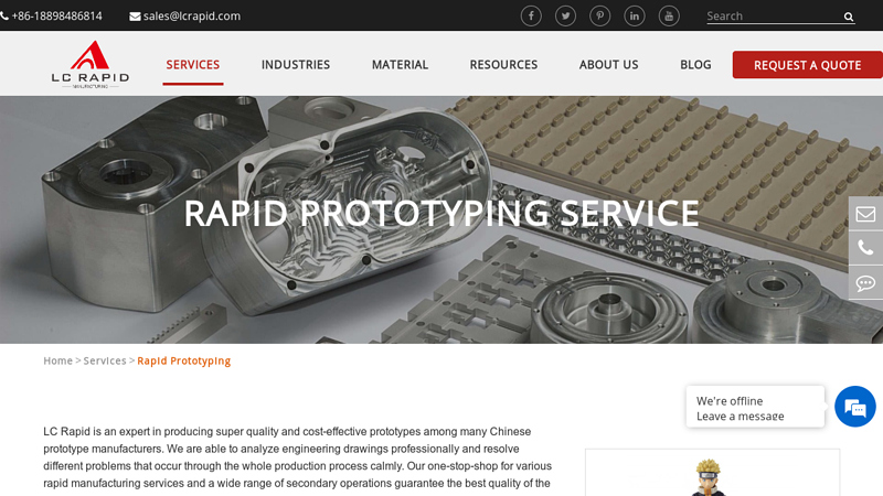 Image of Rapid Prototyping Manufacturing & Services, Product Design And ...