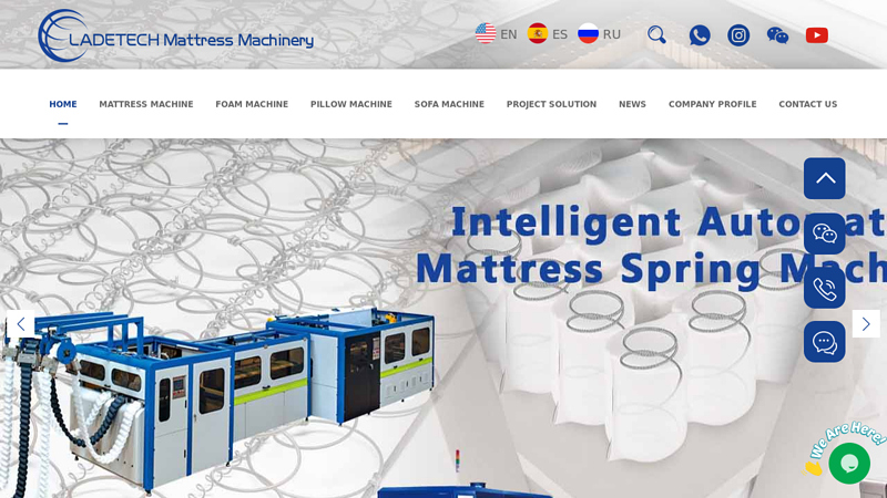 LADETECH MATTRESS MACHINERY