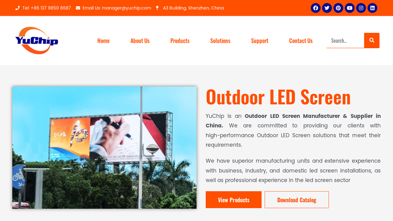 Image of Outdoor LED Screen Manufacturer in China