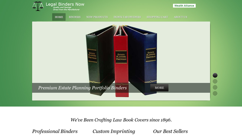 Legal Binders Now| Professional Legal Binders | Highest Quality at Manufacturer Prices | sales@legalbindersnow.com