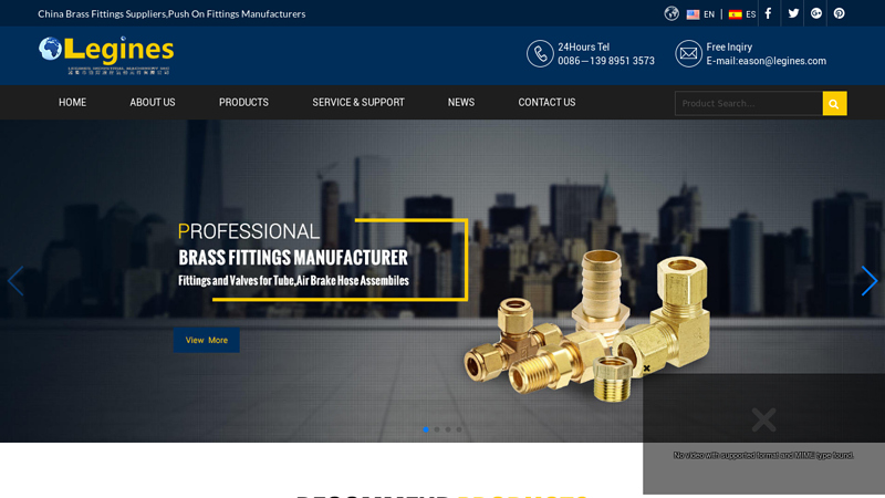 China Brass Fittings Manufacturers,Push On Fittings Suppliers