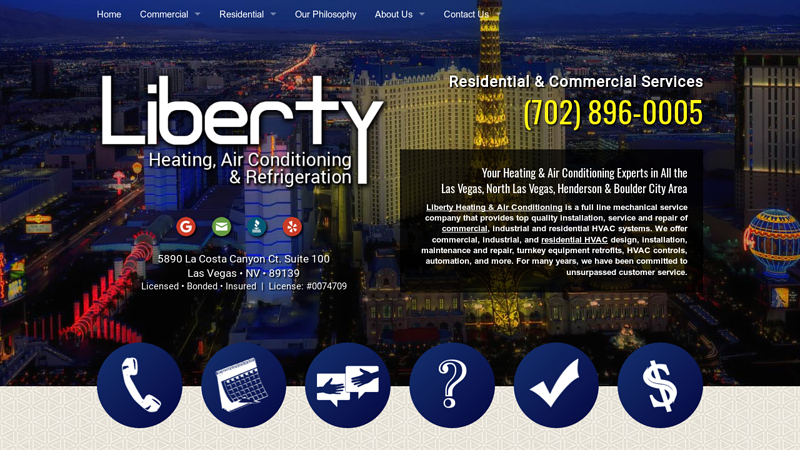 AC Repair Las Vegas, NV | Liberty Heating, Air Conditioning & Refrigeration