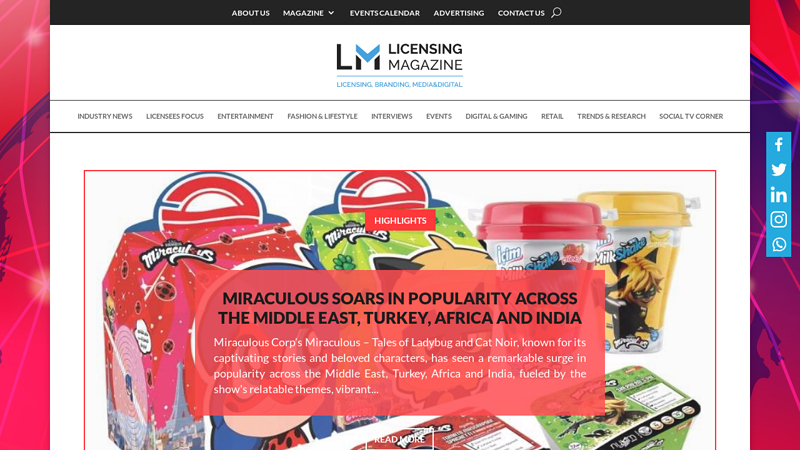 Licensing Magazine: Licensing, Branding, Media&Digital