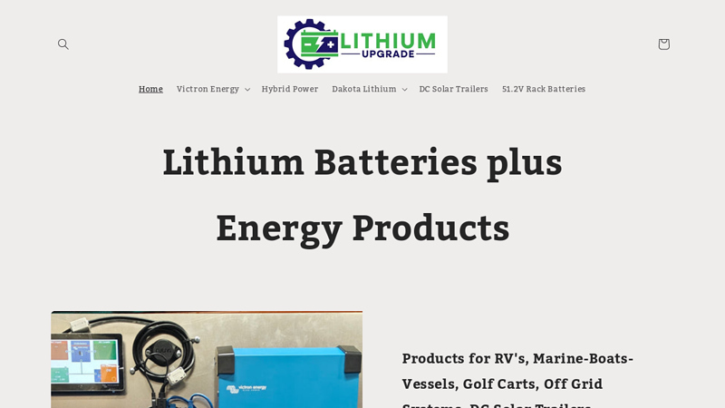 Lithium Batteries and Energy Products for Off Grid Mobile Applications C Lithium Upgrade