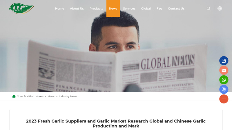 Image of 2023 Fresh Garlic Suppliers and Garlic Market Research