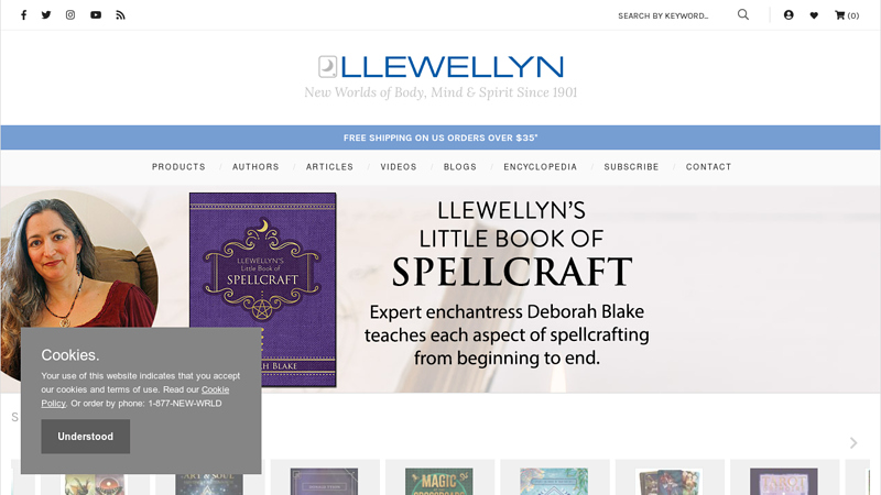 Since 1901 | Body, Mind & Spirit | Llewellyn Worldwide, Ltd.