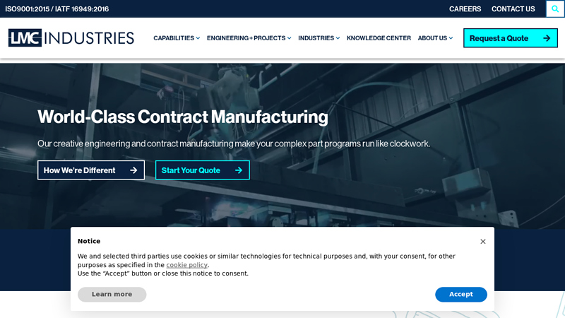 Contract Manufacturing | LMC Industries