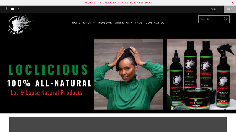 Natural Hair Care Products | Hair Extensions | Loclicious