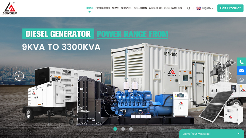 Diesel Generator, Perkins Generator - LONGEN