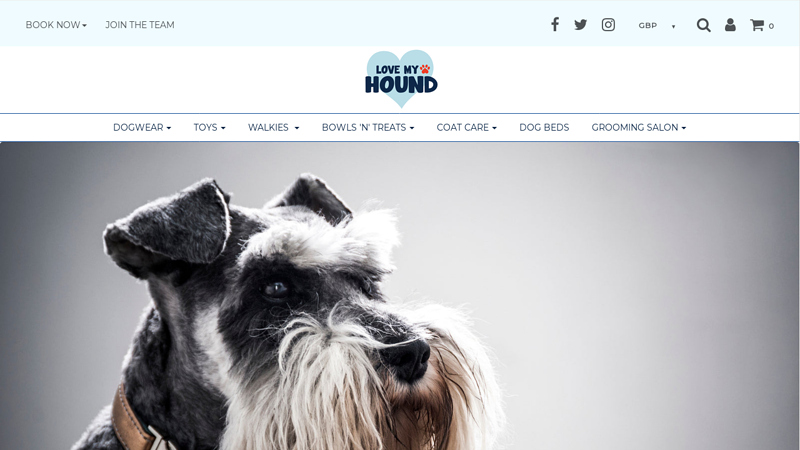 Dog Grooming Salon | Luxury Pet Boutique | C Love My Hound