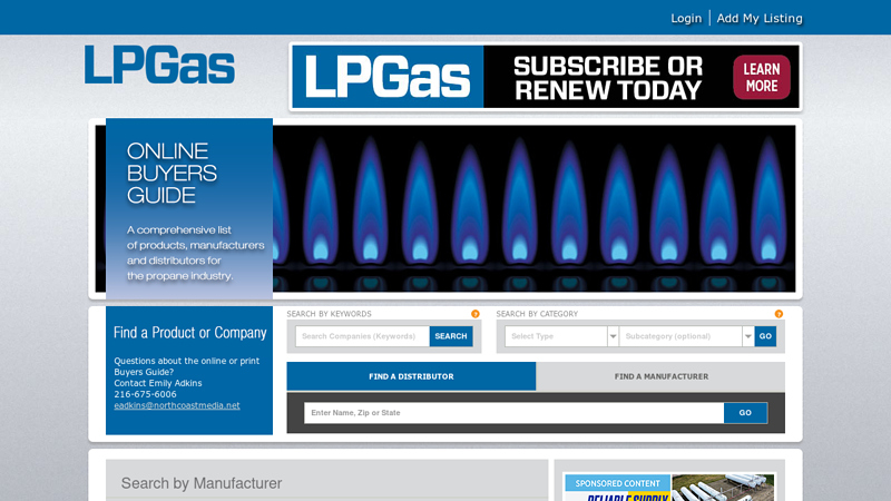 LP Gas Buyers Guide