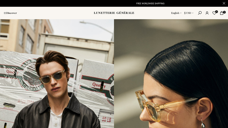 Lunetterie Gnrale - Designer Eyewear Made in Japan