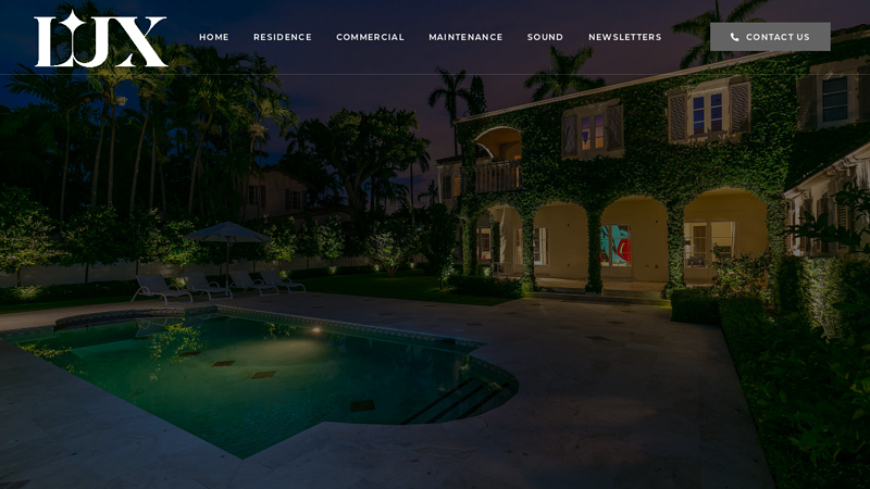 Outdoor Lighting - landscape lighting installation and repair in Miami Dade, Broward and the Florida keys.