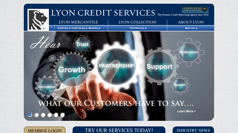 Lyon Credit Services Inc. The Premier Credit Reporting Agency since 1876