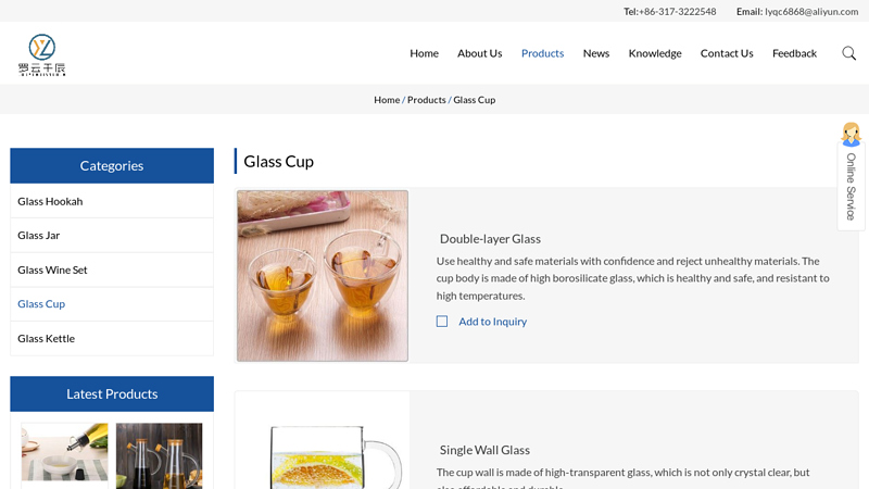 Image of China Glass Cup Manufacturers