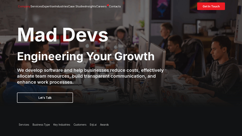 Mad Devs - Your Trusted Engineering Team