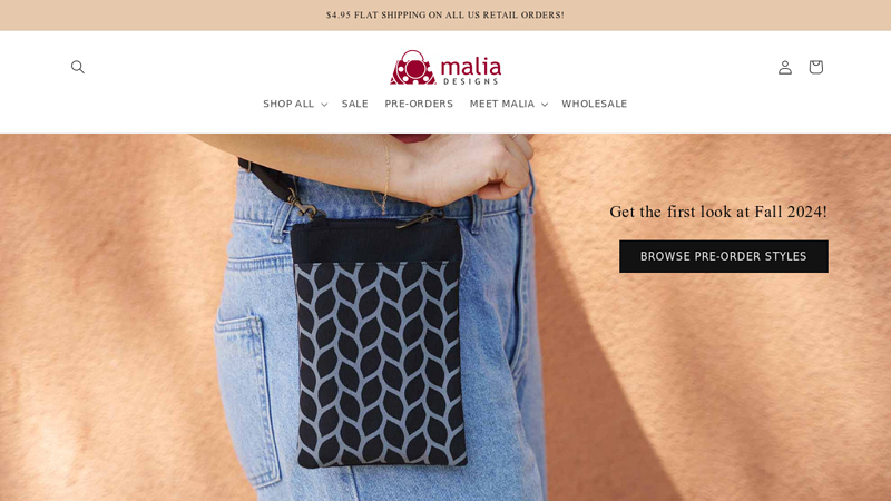 Sustainable Handbags - Fair Trade Handbags - Malia Designs