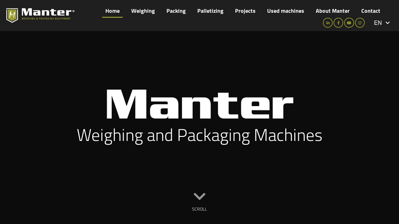 Manter International | Weighing & Packaging Machines