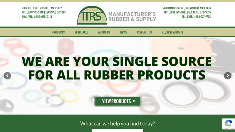 Rubber Gaskets, O-Rings, Grommets | Rubber Manufacturers