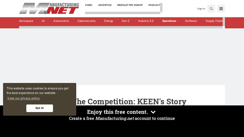 Image of A Toe Above The Competition: KEEN