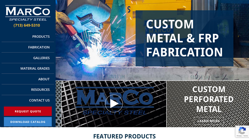 Perforated & Expanded Metal Supplier - Metal Wire Cloth | Marco Specialty Steel