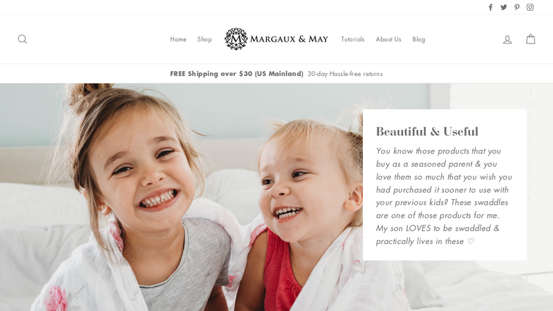 Swaddle Blankets - Sleep Sacks - Crib Sheets C Margaux & May?