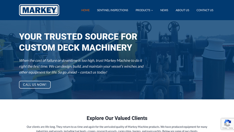 Your Deck Machine & Marine Winch Source | Markey Machine