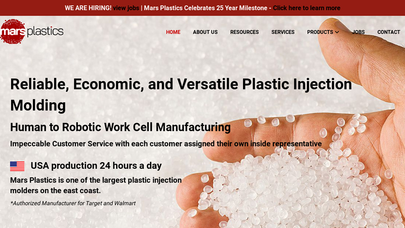 MARS Plastics | Injection Moulding Plastic Manufacturer