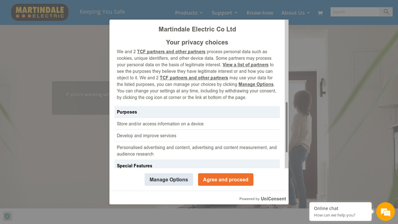 Martindale Electric - Manufacturer of Voltage Indicators, PAT Testers & Socket Testers