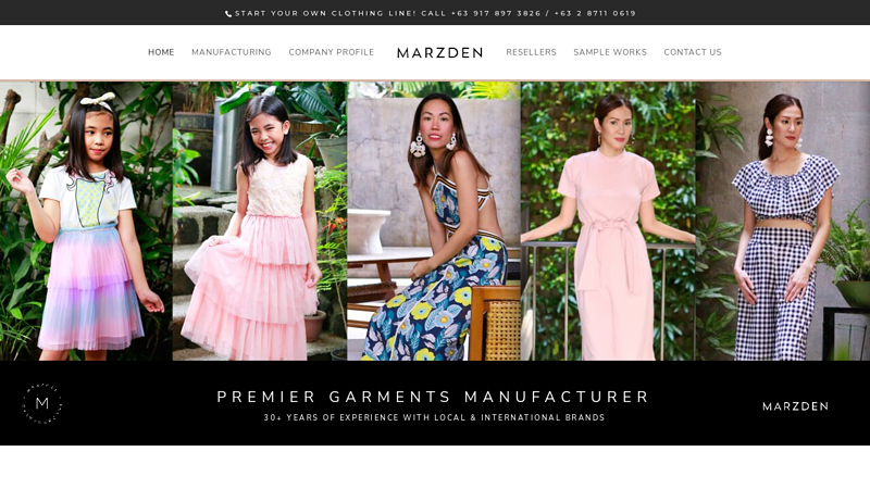 Image of Garments Manufacturer | Clothing | Manila, Philippines: Marzden ...