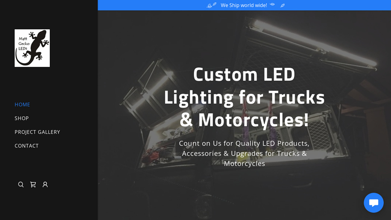 MattGecko LEDs - Led Motorcycle Headlights & Truck Bed Led Lights