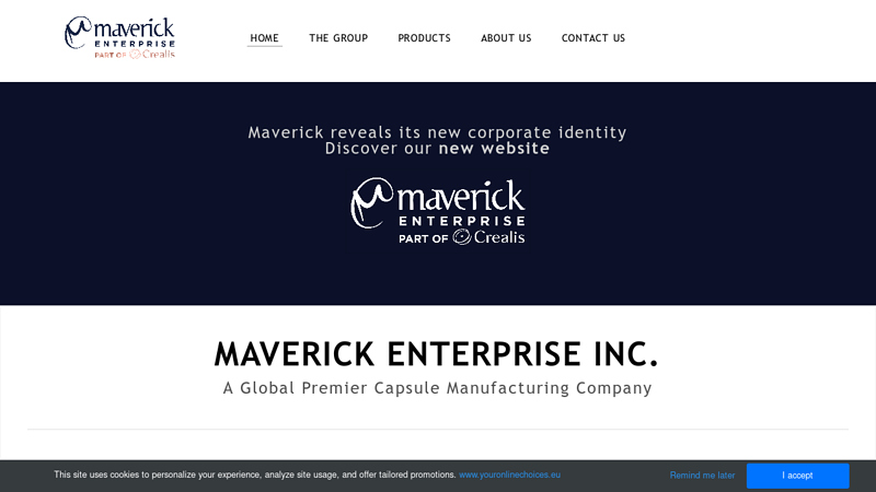 MAVERICK ENTERPRISES, INC. - Capsule Manufacturing Companies | Wine Bottle Packaging | Maverick Enterprises, Inc.