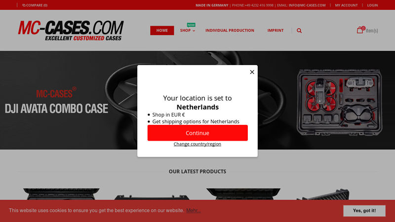 MC-CASES?- Excellent Customized Cases - Made in Germany