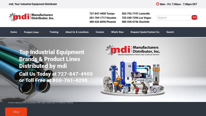 mdi | Manufacturers Distributor, Inc.