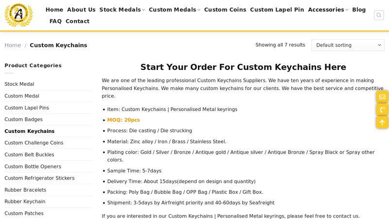 Image of Custom Keychains Supplier