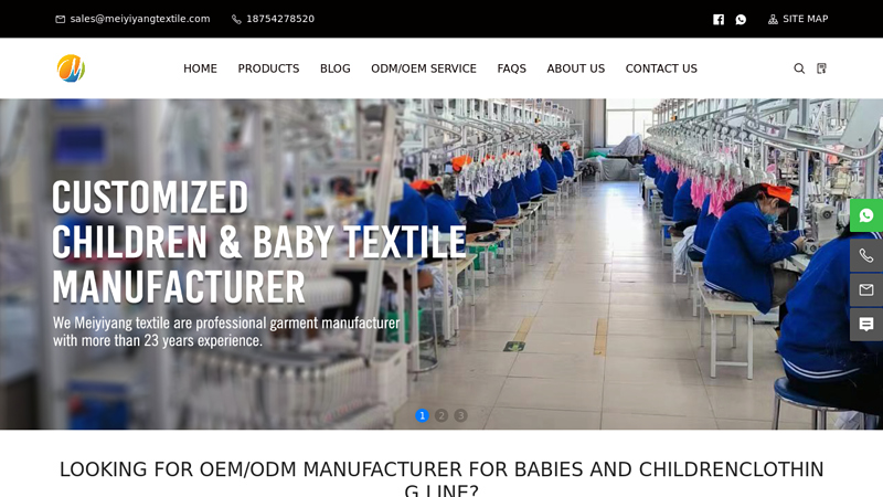 Image of Custom baby clothing Manufacturer/Supplier/Factory in China | MEIYIYANG