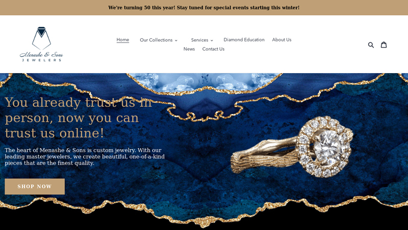 Seattle Jewelers | Diamond Jewelry Store | Menashe and Sons Jewelers