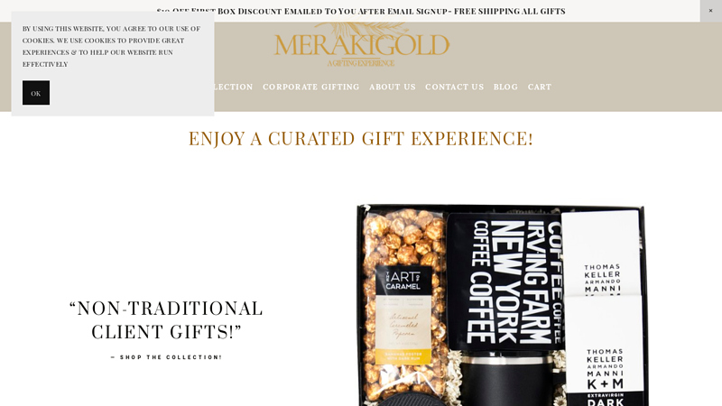 Find Curated Gift Boxes For Any Occasion | MerakiGold