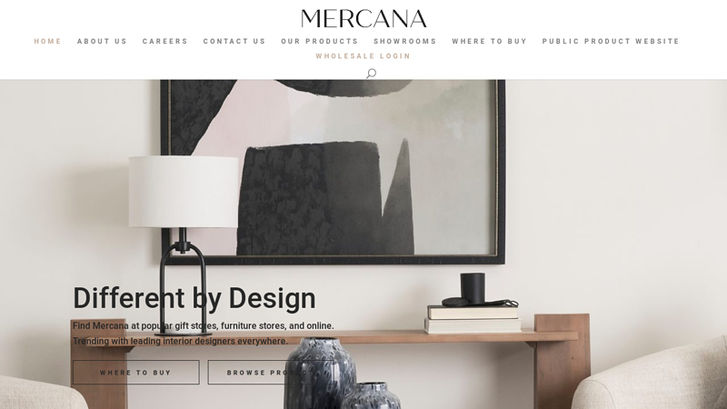 Home | mercana.com - Furniture & Decor Manufacturing