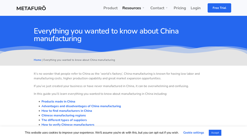 Image of Everything you wanted to know about China manufacturing