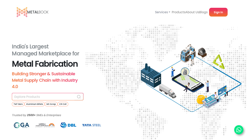 Metalbook | Global Manufacturing Solutions. Optimize Your Metal Supply Chain