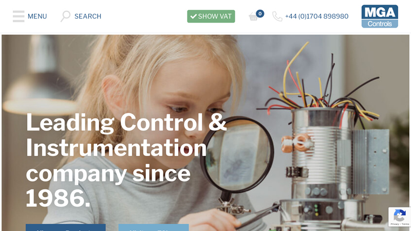 MGA Controls - Leading Control & Instrumentation company since 1986.