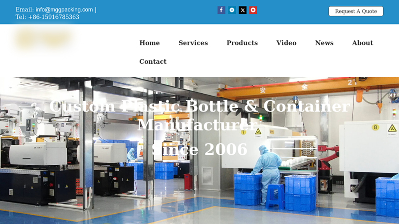 Image of Custom Plastic Bottle & Container Manufacturers in China | MGG