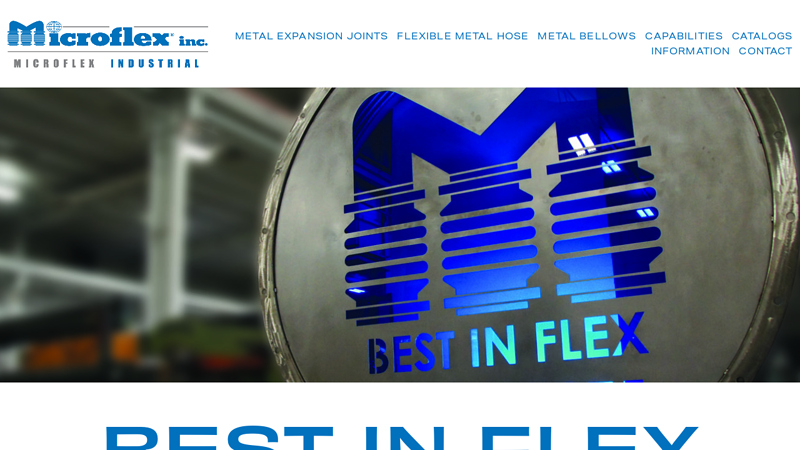 Microflex Inc. | Best in Metal Expansion Joints, Metal Bellows, Flexible & Braided Metal Hose