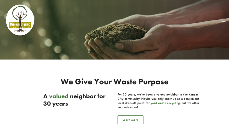 Organic Recycling Kansas City | Missouri Organic Recycling - Compost, Mulch, and More