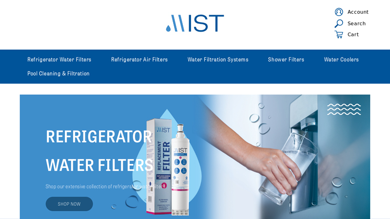 Mist Filters: Premium Refrigerator Water Filters